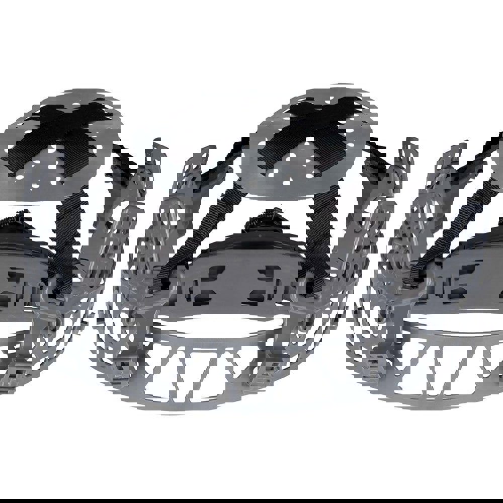 Replacement Suspensions; Fits Hat Size: Standard ; Material: Nylon ; Adjustment Type: Ratchet ; Suspension Type: 4-Point ; Color: Gray; Black ; For Use With: Fits all Klein Tools cap and full brim style hard hats